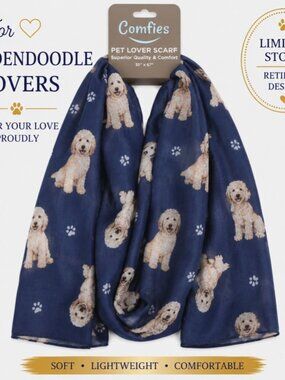 Comfies Golden doodle scarf
